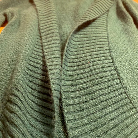Dark teal sweater. - Picture 3 of 4